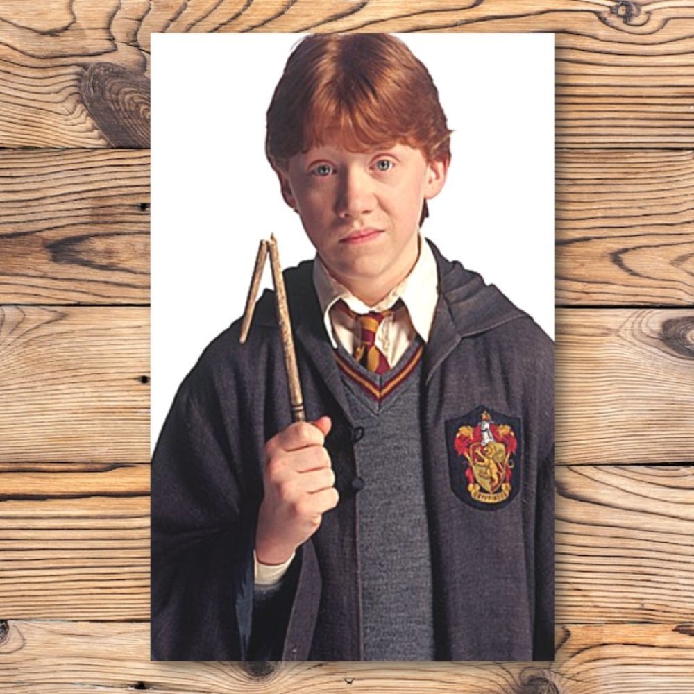 Harry Potter Ron Weasley Broken Wand Refrigerator Locker Fridge Magnet